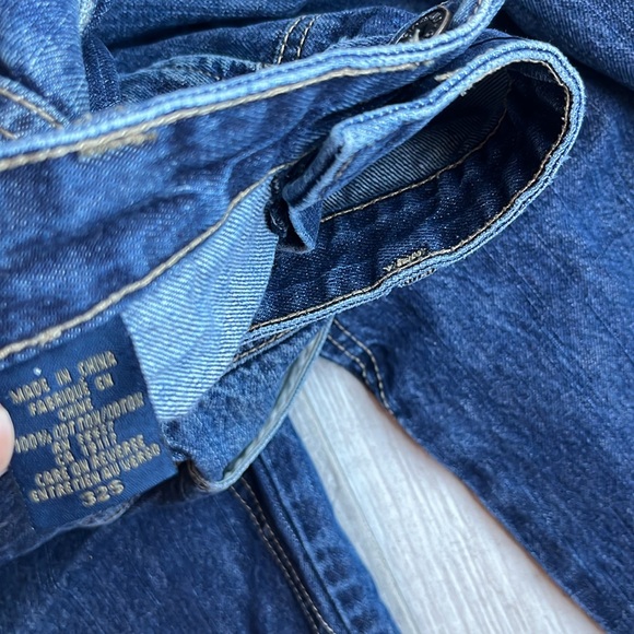 Marithe Francois Girbaud Men Blue Brand X Authentic Baggy Jeans‎ 32 X 27 Jabos - Picture 9 of 15